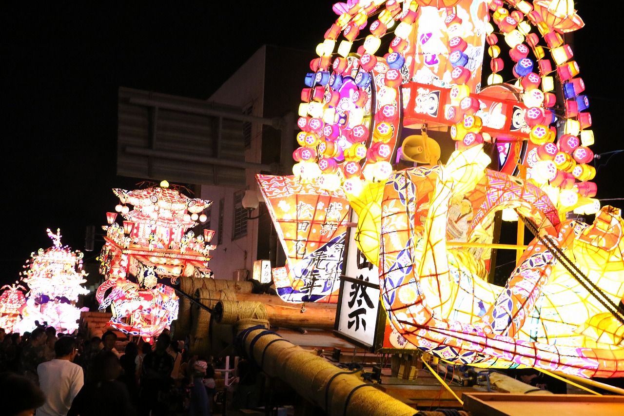 となみ夜高まつり - 砺波市役所