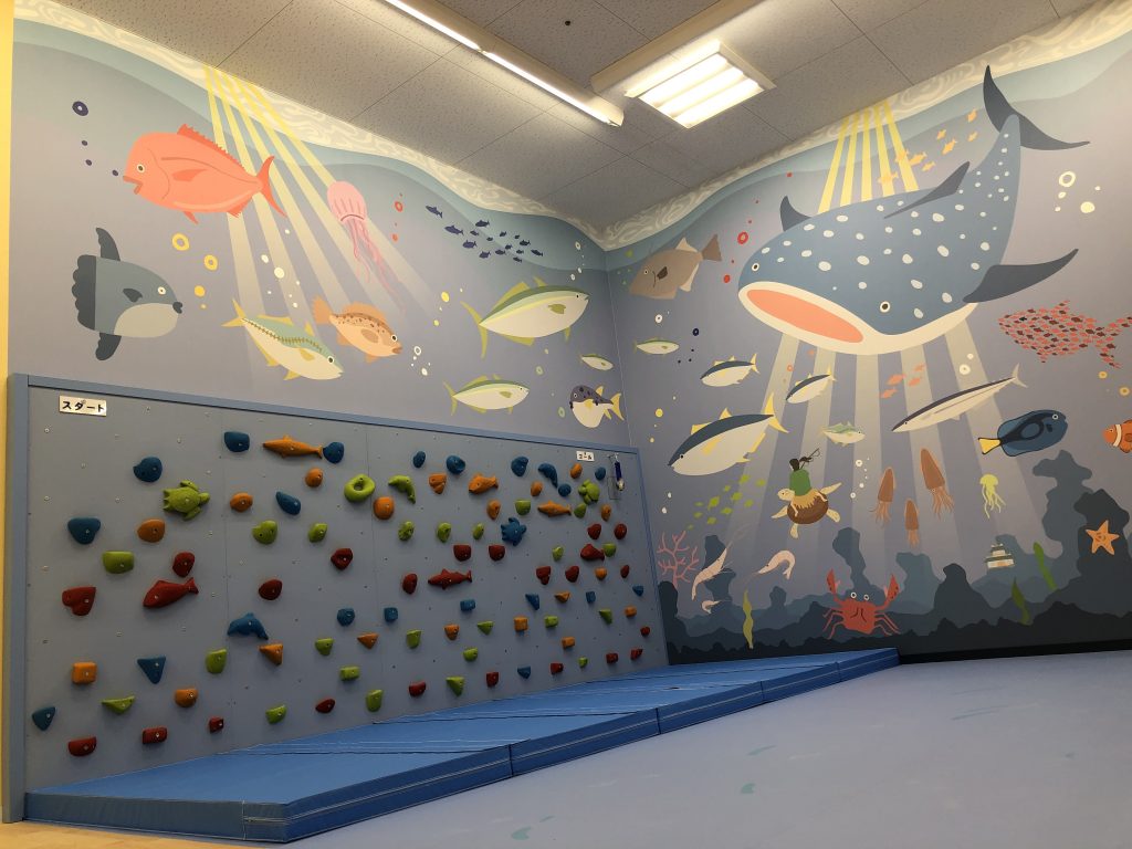 
遊びの空間ボルダリング